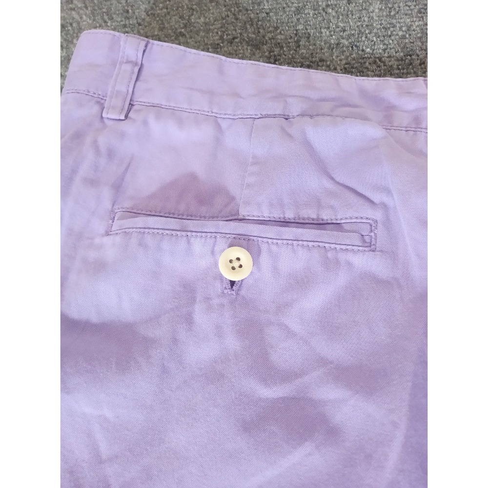 Vineyard Vines Golf Shorts Men's W33 Violet Chino Preppy Casual Southern Whale - Picture 9 of 11